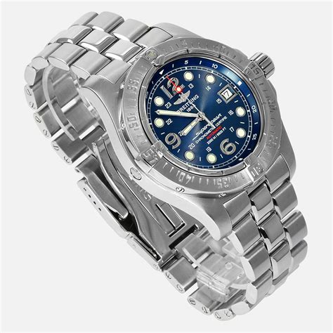 breitling aeromarine superocean steelfish watch a17390|Breitling Superocean steelfish review.